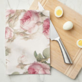 バラ キッチンタオル (四つ折り)