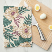 バラ キッチンタオル (四つ折り)