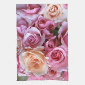 バラ キッチンタオル (縦)