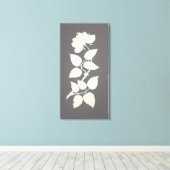 バラ キャンバスプリント (インサイチュ (ウッドフロア))