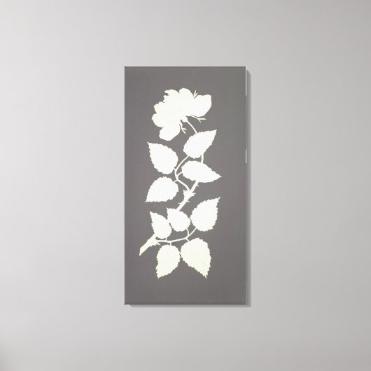 バラ キャンバスプリント (正面)