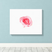 バラ キャンバスプリント (インサイチュ (ウッドフロア))