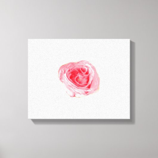 バラ キャンバスプリント (正面)