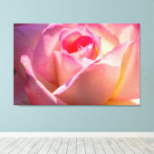 バラ キャンバスプリント (インサイチュ (ウッドフロア))