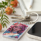 バラ キーホルダー (正面右)