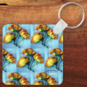 バラ キーホルダー (裏面)