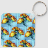 バラ キーホルダー (裏面)