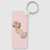 バラ キーホルダー (裏面)