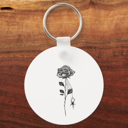 バラ キーホルダー (裏面)