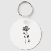 バラ キーホルダー (裏面)