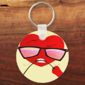 バラ キーホルダー (正面)