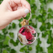 バラ キーホルダー (手)