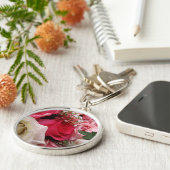 バラ キーホルダー (側面)