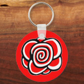 バラ キーホルダー (正面)