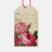 バラ ギフトタグ (裏面)