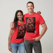 バラ、クイーン・オブ・ハート Tシャツ (ユニセックス)