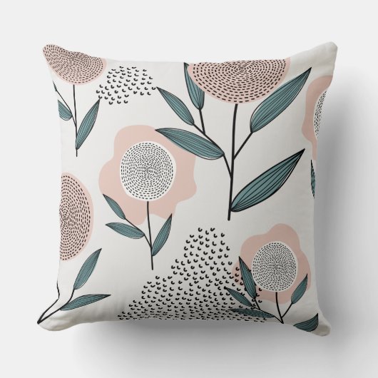 バラ クッション (正面)