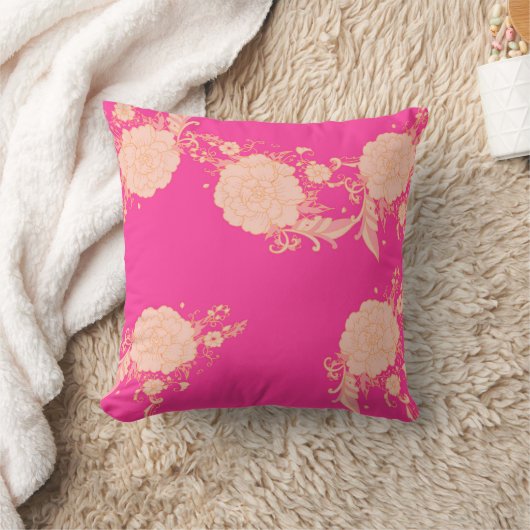 バラ クッション (ブランケット)