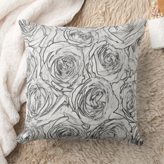 バラ クッション (ブランケット)
