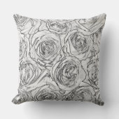 バラ クッション (正面)