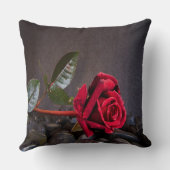 バラ クッション (裏面)