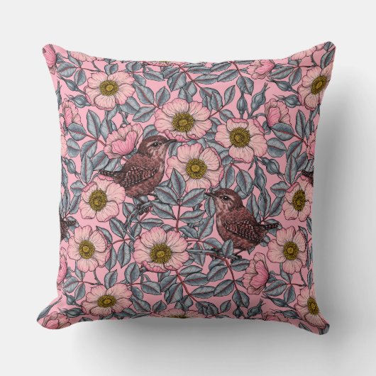 バラ クッション (正面)