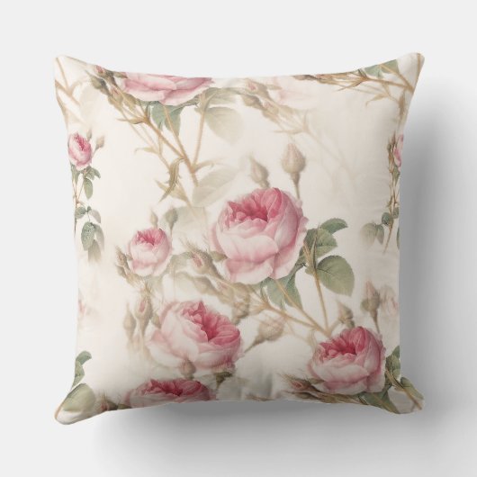 バラ クッション (裏面)