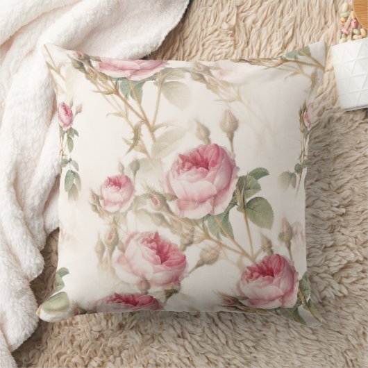 バラ クッション (ブランケット)