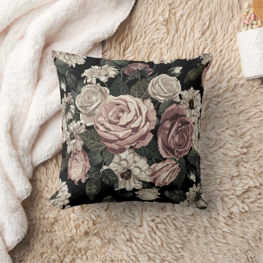 バラ クッション (ブランケット)