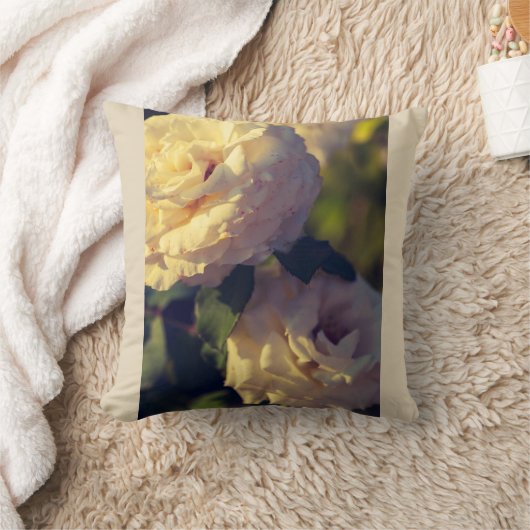 バラ クッション (ブランケット)