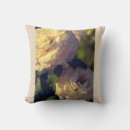 バラ クッション (正面)