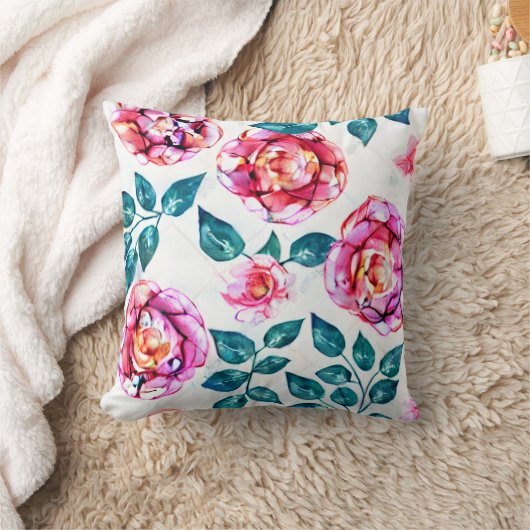 バラ クッション (ブランケット)