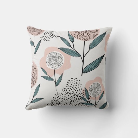 バラ クッション (裏面)