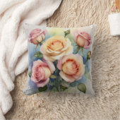 バラ クッション (ブランケット)