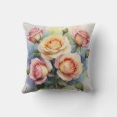 バラ クッション (裏面)