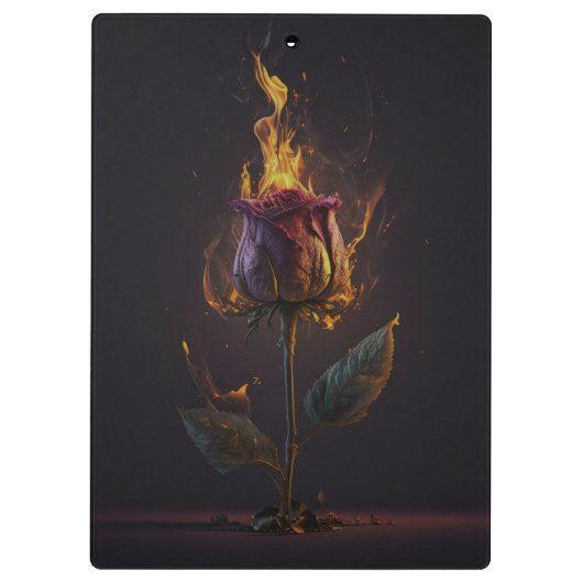 バラ クリップボード (裏面)