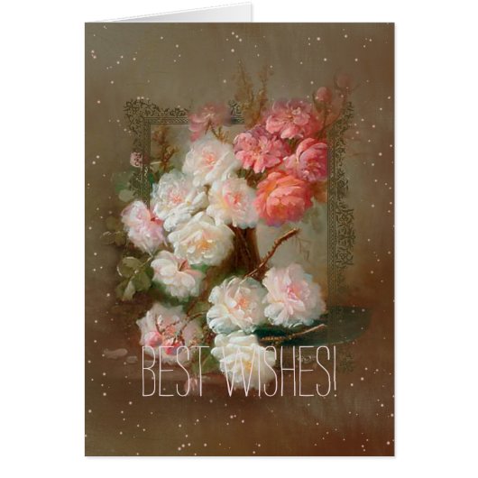 バラ – グリーティングカード (正面)