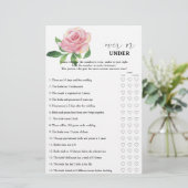 バラ – ゲームの上または下のブライダルシャワー (スタンド正面)