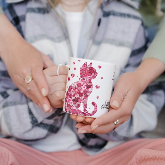 バラ コーヒーマグカップ