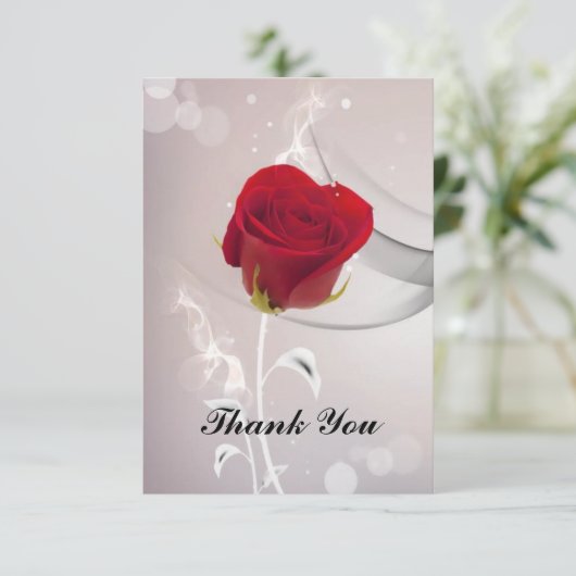 バラ サンキューカード (スタンド正面)