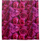 バラ シャワーカーテン (正面)