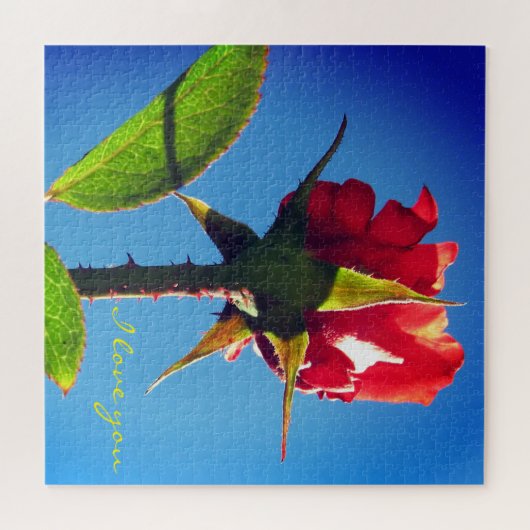 バラ ジグソーパズル (横)