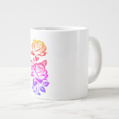 バラ ジャンボコーヒーマグカップ (正面右)