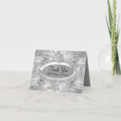 バラ&ジュエルシルバー25周年記念 サンキューカード (正面)