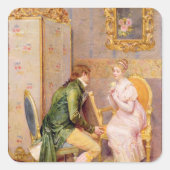 バラ スクエアシール (正面)