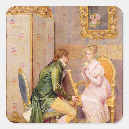 バラ スクエアシール (正面)