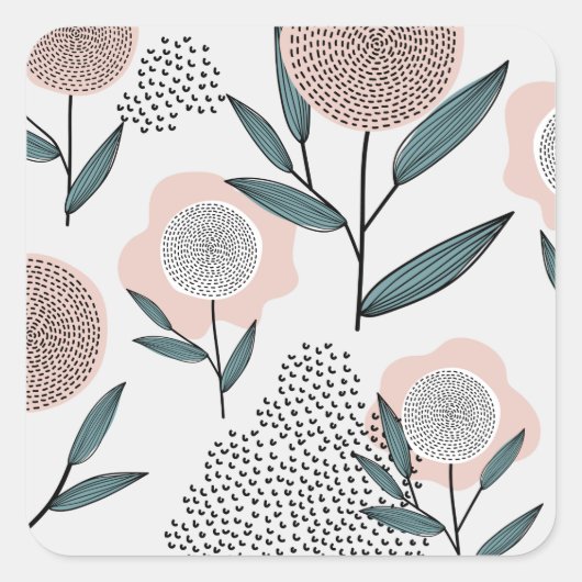 バラ スクエアシール (正面)