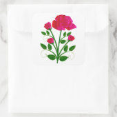 バラ スクエアシール (バッグ)