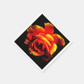 バラ スタンダードカクテルナプキン (角)