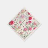 バラ スタンダードカクテルナプキン (角)